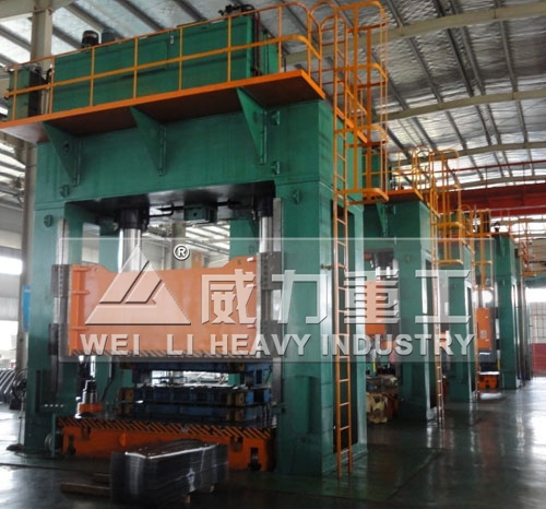 汽車覆蓋件沖壓生產線設備-框架式液壓機