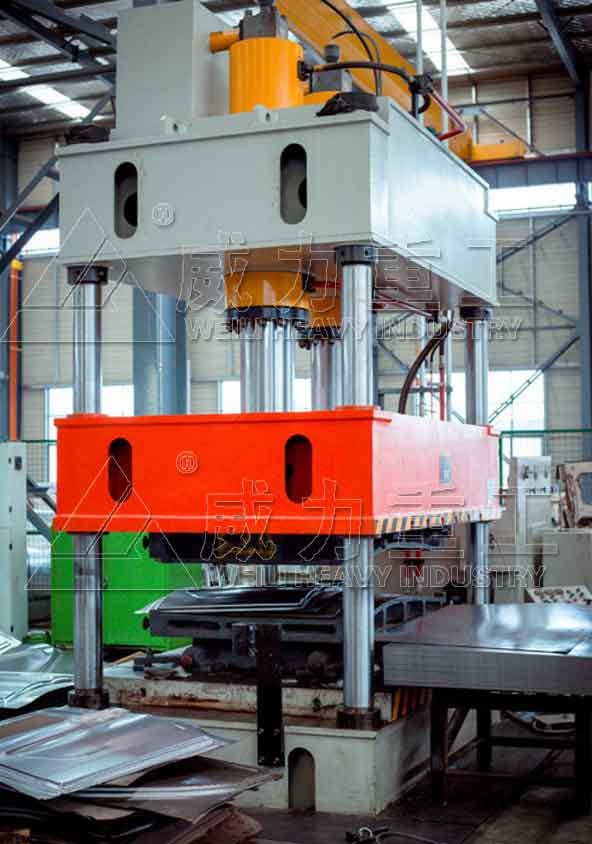 四柱式汽車(chē)配件沖壓成型液壓機(jī)