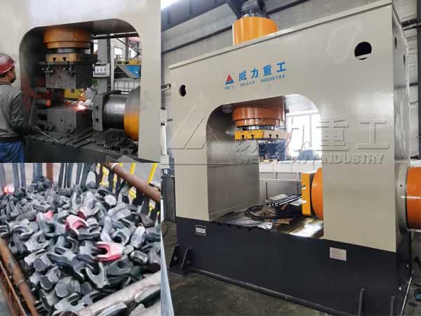 400噸萬向節叉熱鍛液壓機