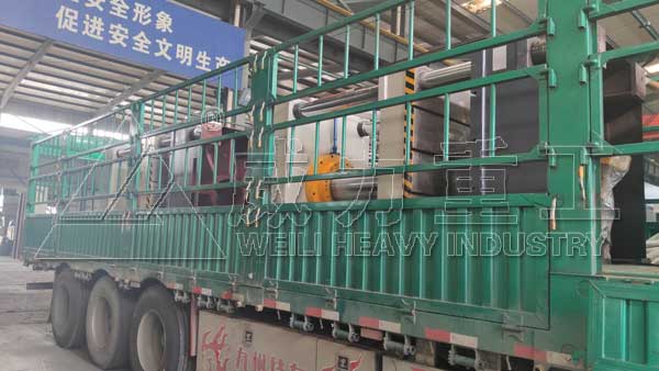 臥式液壓機發貨