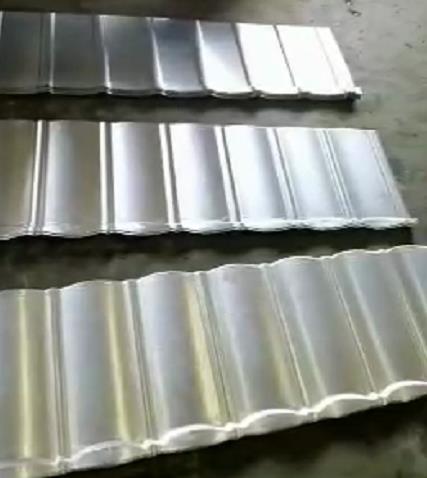 壓制成型彩石瓦產品