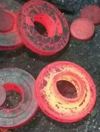 鍛造成型的齒輪鍛件產品