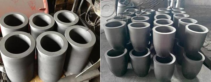 壓制成型的石墨坩堝產品