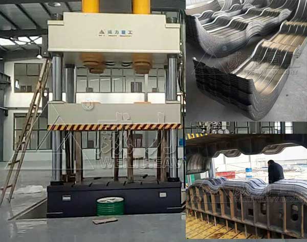 1000噸四柱液壓拉伸機(jī)-汽車(chē)擋泥板拉伸液壓機(jī)