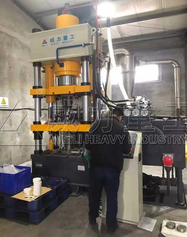 焊接瓷環專用雙向500噸四柱液壓機