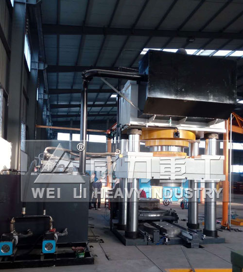 1600噸磨料制品液壓機(jī)