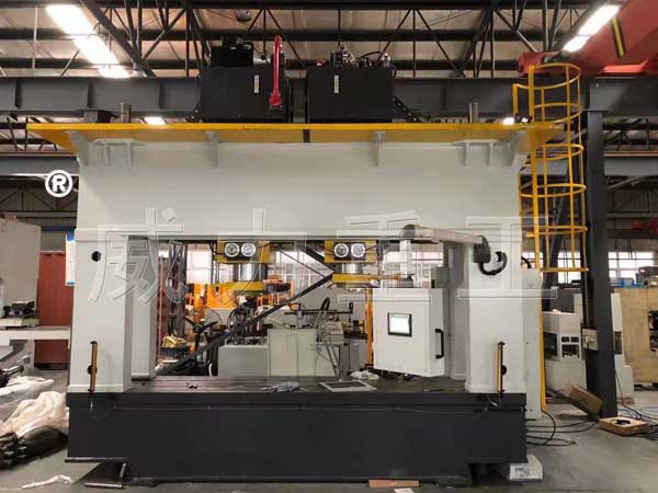 伺服數控315噸龍門校直液壓機