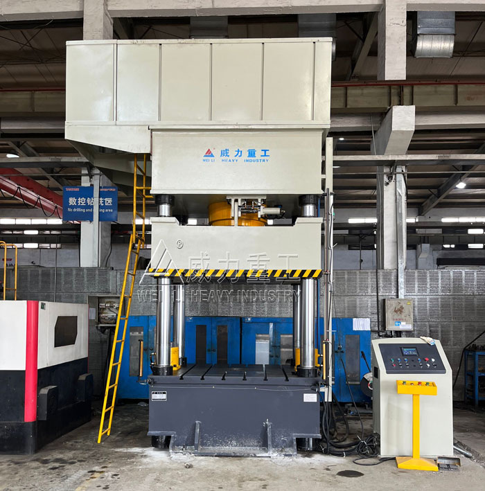 上置泵站315噸四柱液壓機